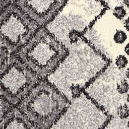 Frith Rugs Grace Collection Rug, 230cm x 160cm, Black & White Patterned - thumbnail 2