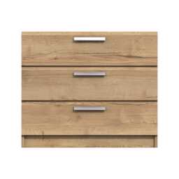 Casa Lisbon 3 Drawer Chest of Drawers - thumbnail 1