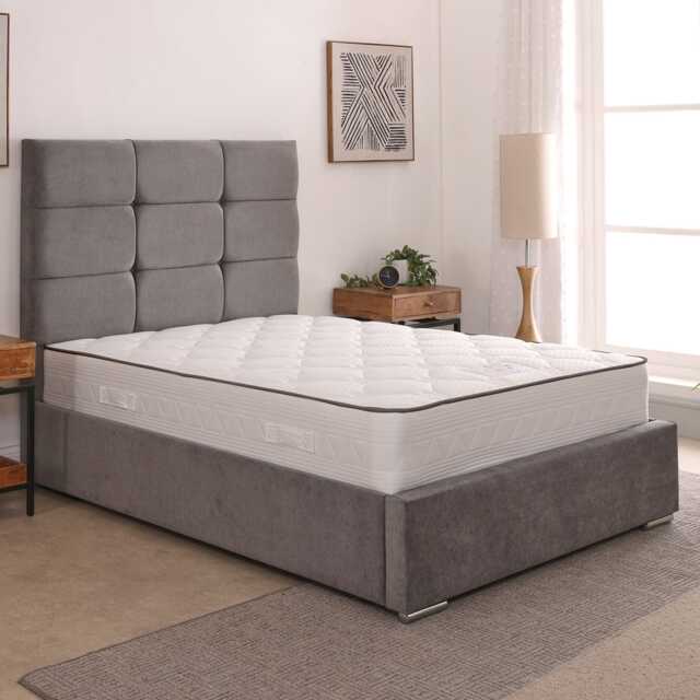 Casa Freya Bed Frame, Double, Graceland Graphite - image 1
