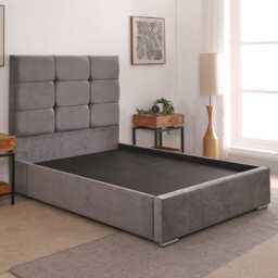 Casa Freya Bed Frame, Double, Graceland Graphite - thumbnail 2