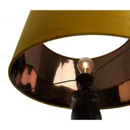 Pacific Lifestyle Captiva Wood Candlestick Table Lamp, Black - thumbnail 3
