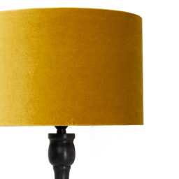 Pacific Lifestyle Captiva Wood Candlestick Table Lamp, Black - thumbnail 2