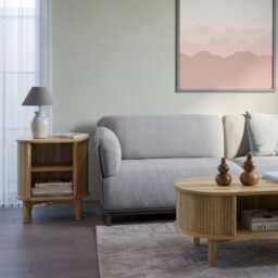 Casa Cali Side Table, Natural