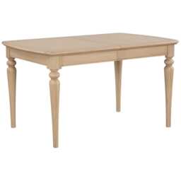 Casa Linden Medium Extending Dining Table, 130-196cm, Oak - thumbnail 2