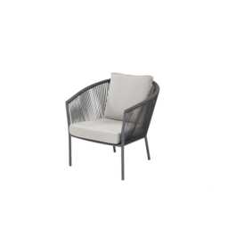 Pacific Lifestyle Larissa Wooden Stackable Garden Sofa Set, 4 Seater, Grey - thumbnail 4
