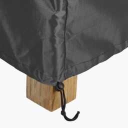Aerocover Weather Resistant Outdoor Fire Pit Table Cover, Square, 84x84x45cm - thumbnail 3