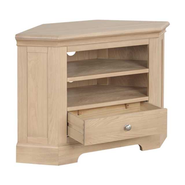 Casa Linden Corner TV Cabinet, Oak - image 1