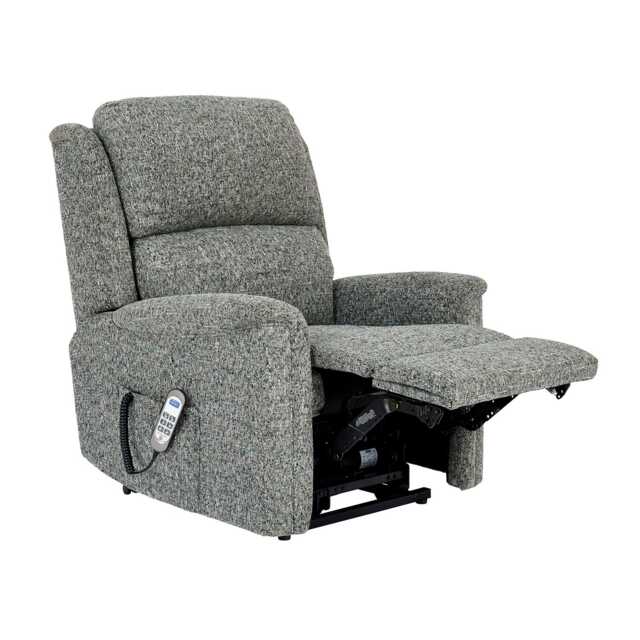Celebrity Farndon Petite Power Recliner Fabric Armchair, Luna Peacock - image 1