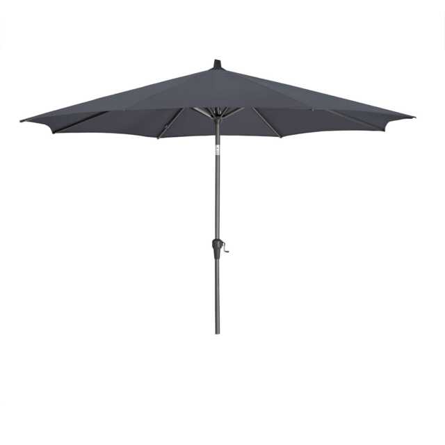 Pacific Lifestyle Riva Weather Resistant Parasol with Tilt, 3m, Grey - image 1