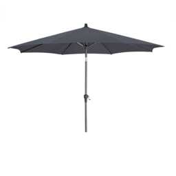 Pacific Lifestyle Riva Weather Resistant Parasol with Tilt, 3m, Grey - thumbnail 1