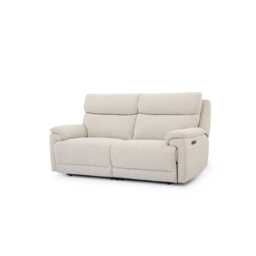 Casa Echo 2.5 Seater Fabric Power Recliner Sofa, Milan Linen - thumbnail 2