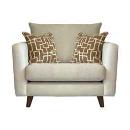 Casa Phoenix Snuggler Fabric Armchair - thumbnail 2