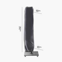 Aerocover Weather Resistant Garden Cantilever Parasol Cover, 292/60cm