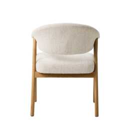 Casa Elk Dining Chair, Cream - thumbnail 4