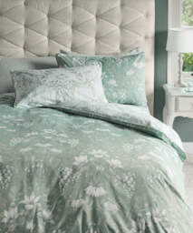 Laura Ashley Parterre Duvet Set, Single, Sage - thumbnail 1