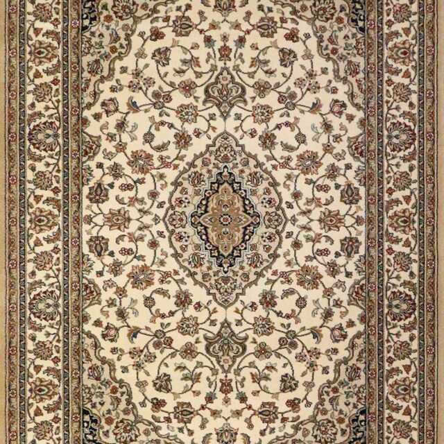 Frith Rugs Kirman Woven Rug, 230cm x 160cm, Traditional Cream - image 1