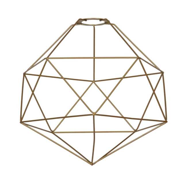 Casa Cagliari Pendant Light Shade, Gold