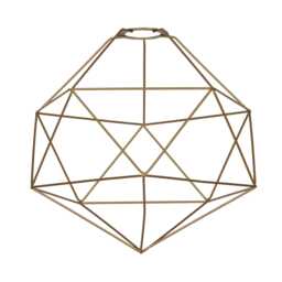 Casa Cagliari Pendant Light Shade, Gold