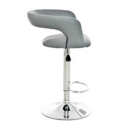 Casa Titan Bar Stool, Light Grey - thumbnail 3