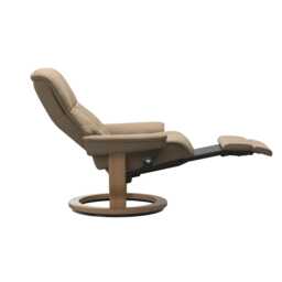 Stressless Mayfair Medium Power Dual Power Recliner Chair, Paloma Funghi - thumbnail 3