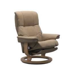 Stressless Mayfair Medium Power Dual Power Recliner Chair, Paloma Funghi - thumbnail 1