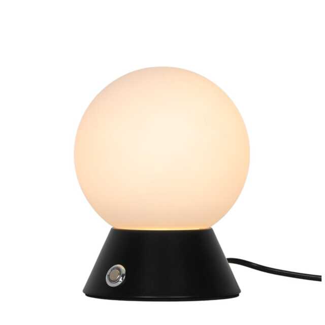 Casa Luna Ball LED Lamp, Small, Black & White