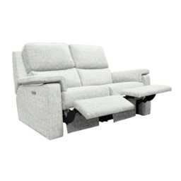 G Plan Harper 2 Seater Fabric Power Recliner Sofa, Mamas Cloud
