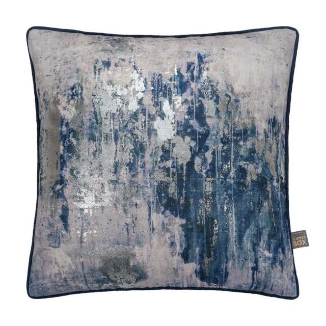 Scatter Box Savanna Metallic Cushion, Midnight - image 1
