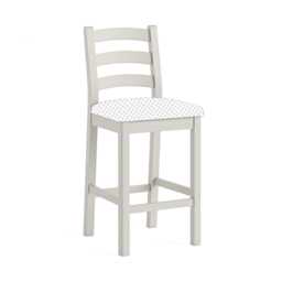 Casa Nantes Bar Stool, Stone Grey