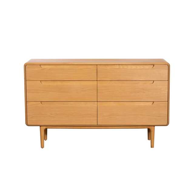 G Plan Winchester 6 Drawer Wide Chest of Drawers - image 1
