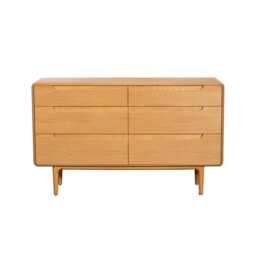 G Plan Winchester 6 Drawer Wide Chest of Drawers - thumbnail 1