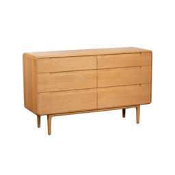 G Plan Winchester 6 Drawer Wide Chest of Drawers - thumbnail 2