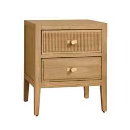Casa Andorra 2 Drawer Bedside Cabinet
