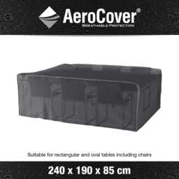 Aerocover Weather Resistant Garden Furniture Cover, Square, 240x190x85cm - thumbnail 2