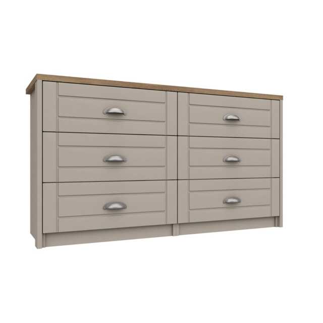 Casa Valencia 3 Drawer Double Chest of Drawers - image 1