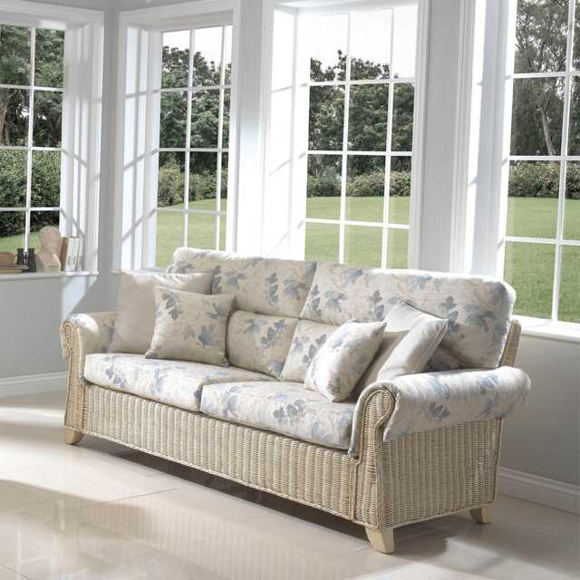 Desser Clifton 3 Seater Cane Sofa - image 1