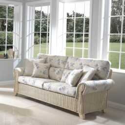 Desser Clifton 3 Seater Cane Sofa - thumbnail 1