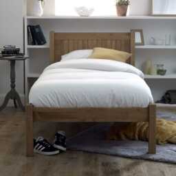 Casa Thistle Bed Frame, Small Double, Pine - thumbnail 2
