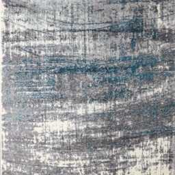 Frith Rugs Grace Collection Rug, 290cm x 200cm, Grey & Blue