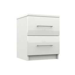 Casa Havana 2 Drawer Bedside Cabinet - thumbnail 2