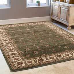Frith Rugs Kirman Woven Rug, 230cm x 160cm, Green - thumbnail 3