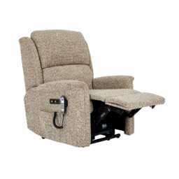 Celebrity Farndon Lift & Rise Recliner Fabric Armchair, Luna Fawn - thumbnail 1