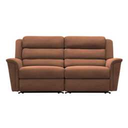 Parker Knoll Colorado Large 2 Seater Power Recliner Leather Sofa, Roma Nutmeg