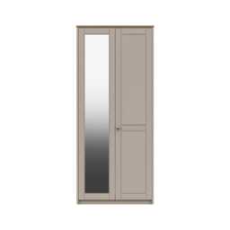 Casa Valencia 2 Door Wardrobe with Mirror - thumbnail 2