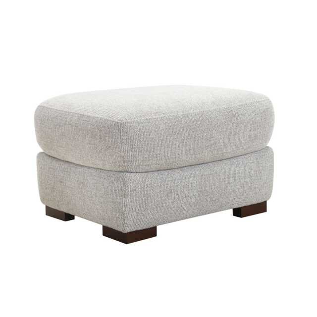 Casa Angus Fabric Footstool, Milan Beige - image 1