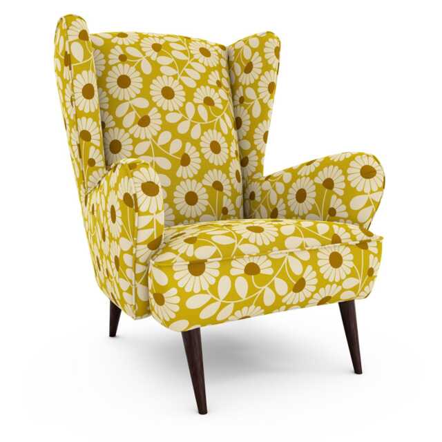 Orla Kiely Alma Fabric Pattern Armchair - image 1