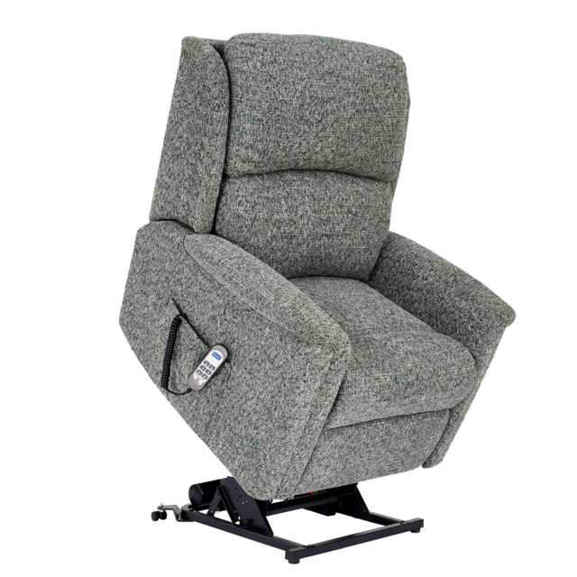 Celebrity Farndon Petite Lift & Rise Recliner Fabric Armchair, Luna Peacock - image 1