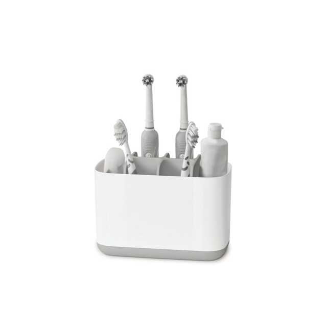 Joseph Joseph EasyStore Toothbrush Holder, Large, Light Grey - image 1