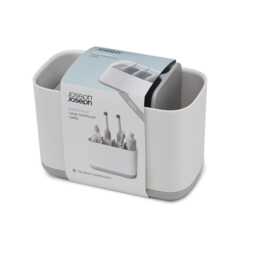 Joseph Joseph EasyStore Toothbrush Holder, Large, Light Grey - thumbnail 2