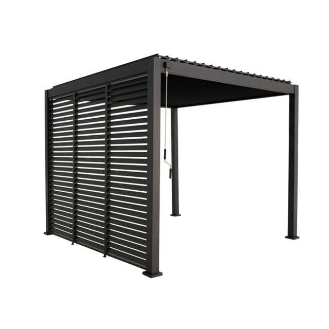 Nova Titan Aluminium Pergola Side Panel, 1m